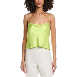 Lapointe Womens  Satin Bias Cami Shirt